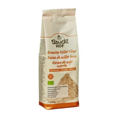 bio gluténmentes barna kölesliszt teljes kiőrlésű 425 g