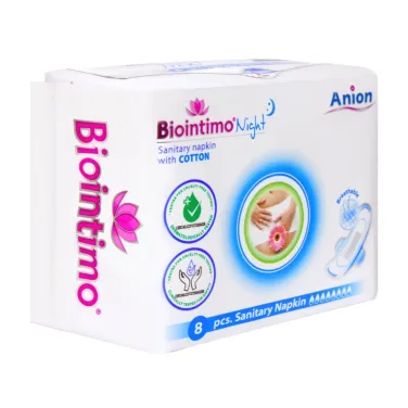 Night anion éjjeli intimbetét 8 db