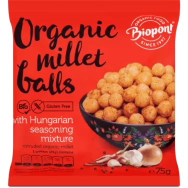 Bio extrudált kölesgolyó magyaros 75 g