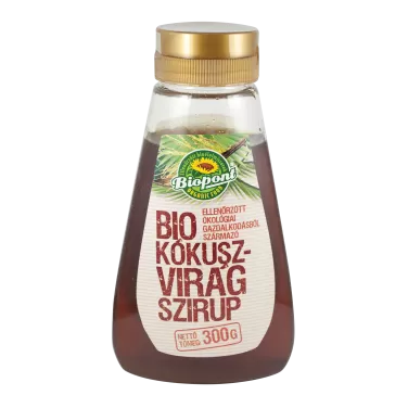 Bio kókuszvirág szirup 300 g