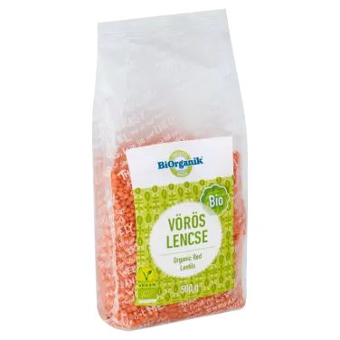 Bio vöröslencse 500 g