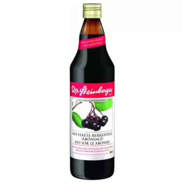 Bio fekete berkenyelé/arónialé 750 ml