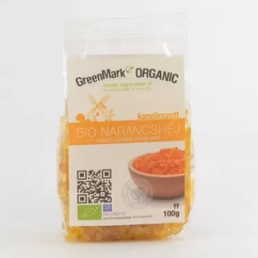 bio Kandírozott Narancshéj, 100g