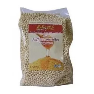 Bio puffasztott köles mézes 200 g