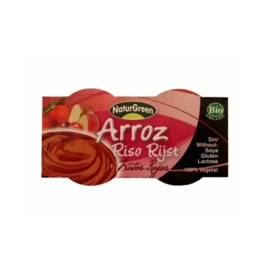 Bio rizsdesszert erdei gyümölcsökkel 2x125g 250 g