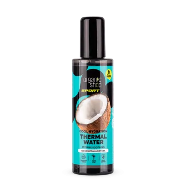 “cool hydration” termál testpermet kókuszvízzel és aloe verával 200 ml