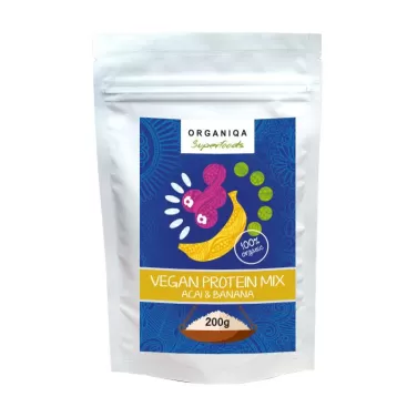 Bio acai-banán vegán fehérje 400 g