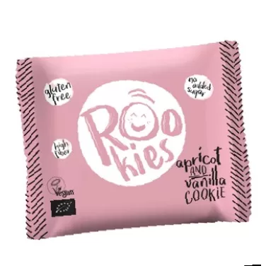 Bio vegán zabos gyümölcskeksz sárgabarack-vanília 40 g