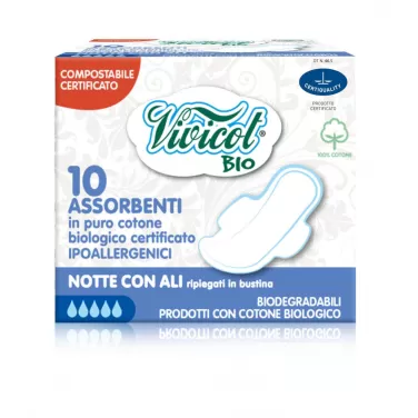 Bio éjszakai szárnyas betét 10 db