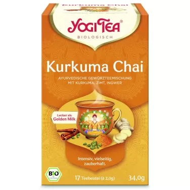 Tea bio kurkumás chai 34 g